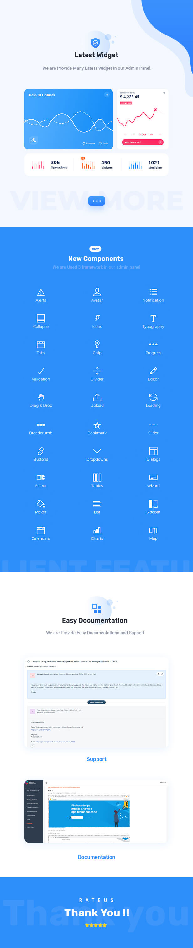 Compost Vue Admin Dashboard theme
