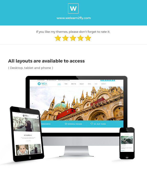 Vida - Multipurpose Muse Template - 6