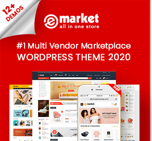 eMarket - Multi Vendor MarketPlace WooCommerce WordPress Theme