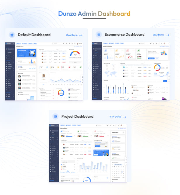 Dunzo Admin Dashboard theme