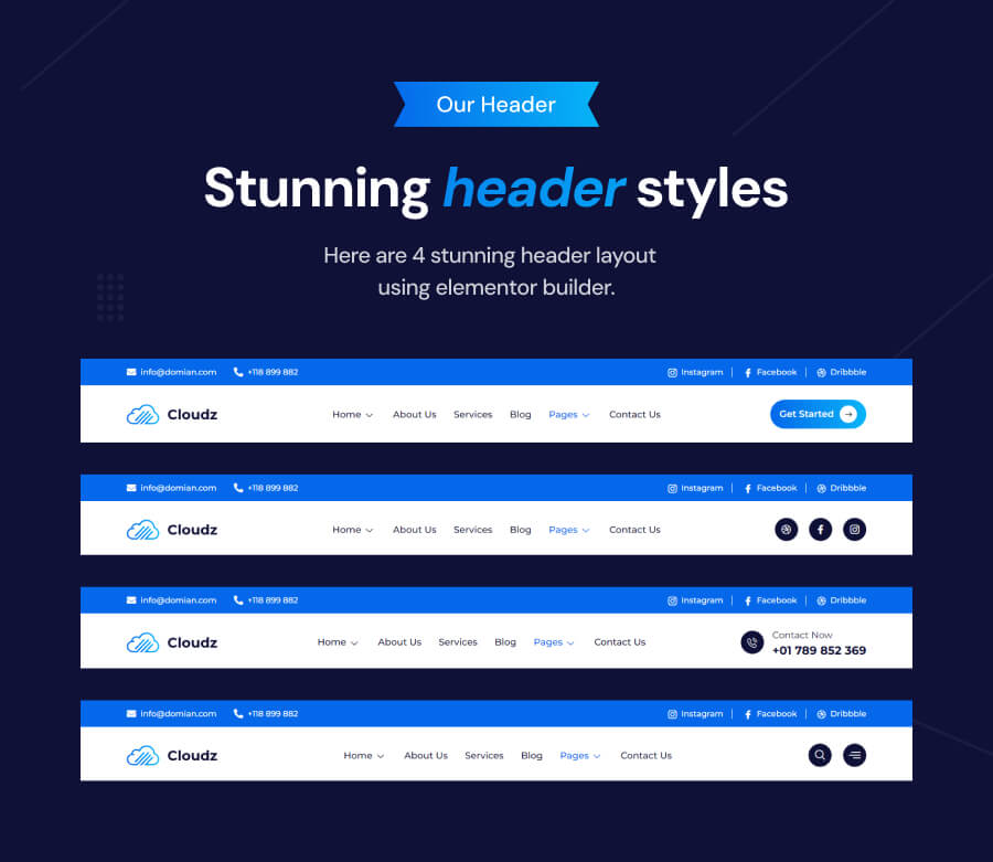 Cloudz - Web Hosting and WHMCS WordPress Theme - 7