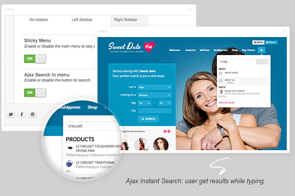 Sweet Date - More than a Wordpress Dating Theme - 12