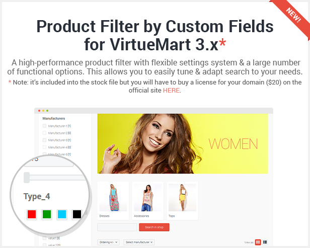 Flatastic Responsive Multipurpose VirtueMart Theme - 9