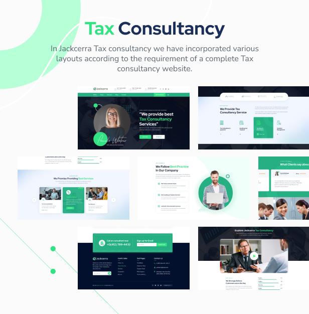 Jackcerra - Business Consulting WordPress Theme - 12