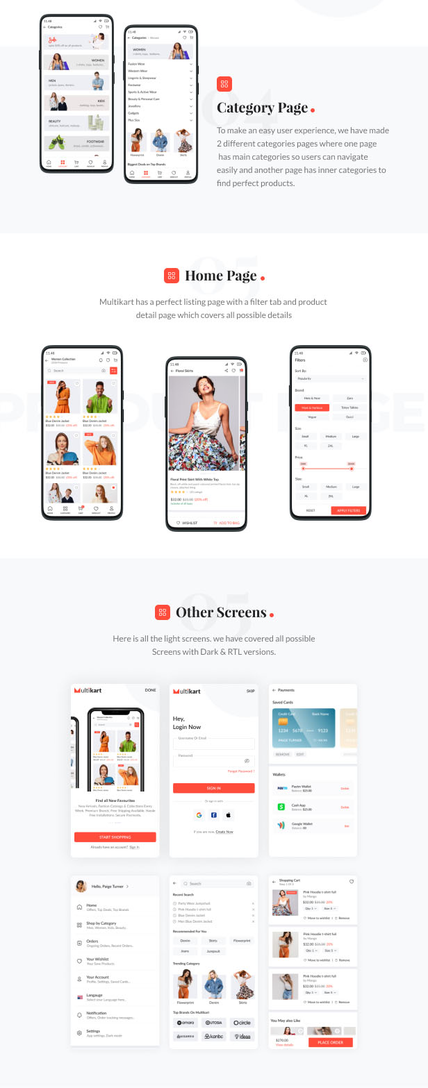 Multikart - Ecommerce PWA Mobile HTML Template