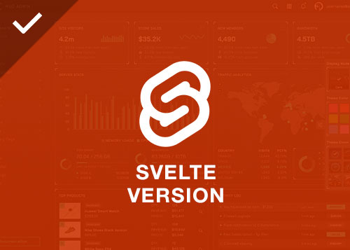 HUD - Svelte Bootstrap Admin Template - 4