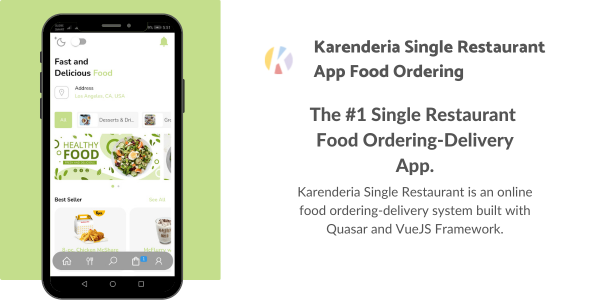 Karenderia Single Restaurant App Food Ordering with Restaurant Panel - 8