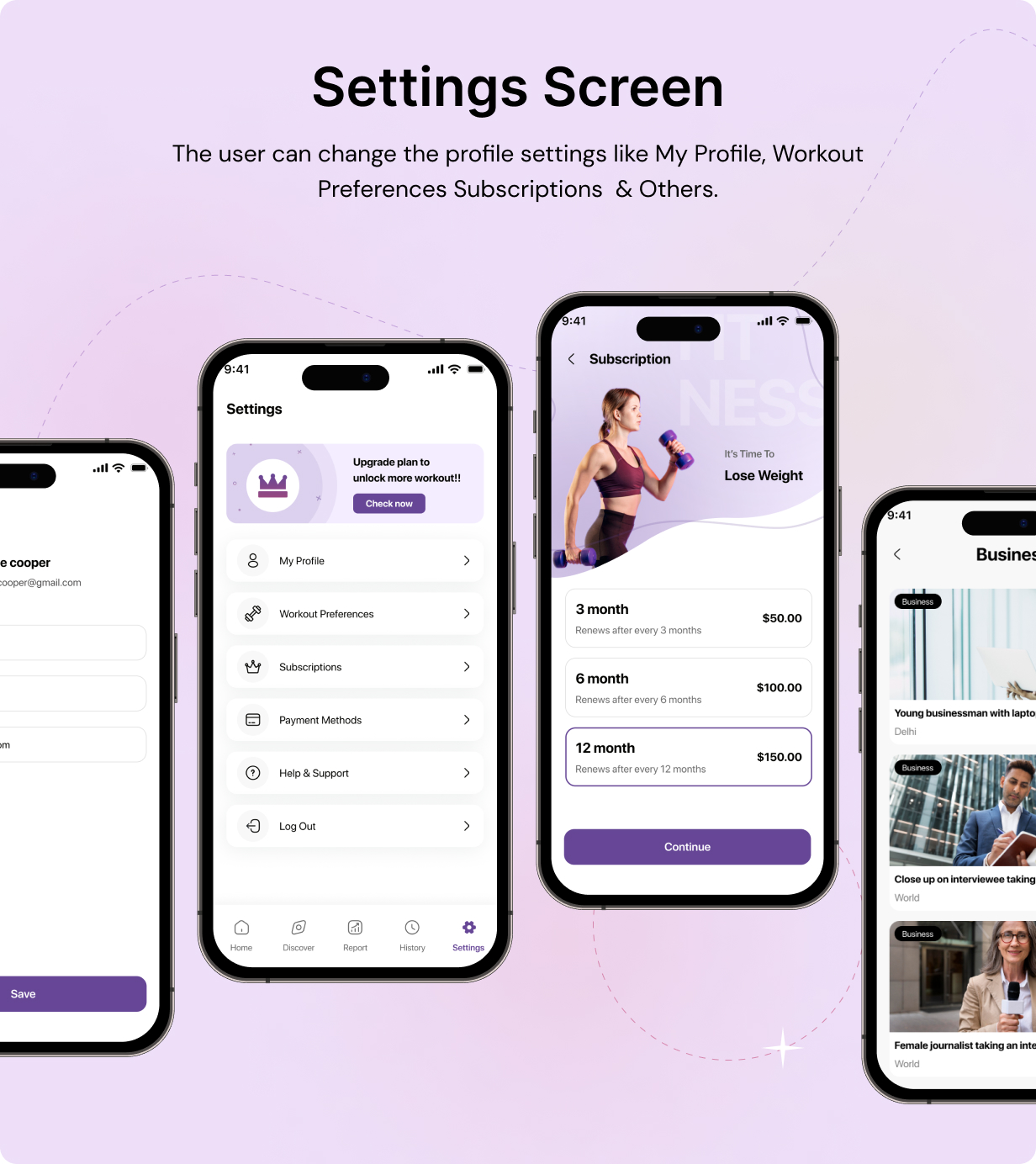 Fitness UI template: Workout Mentor app in  Flutter 3.x (Android, iOS) | Body Transformation App - 11