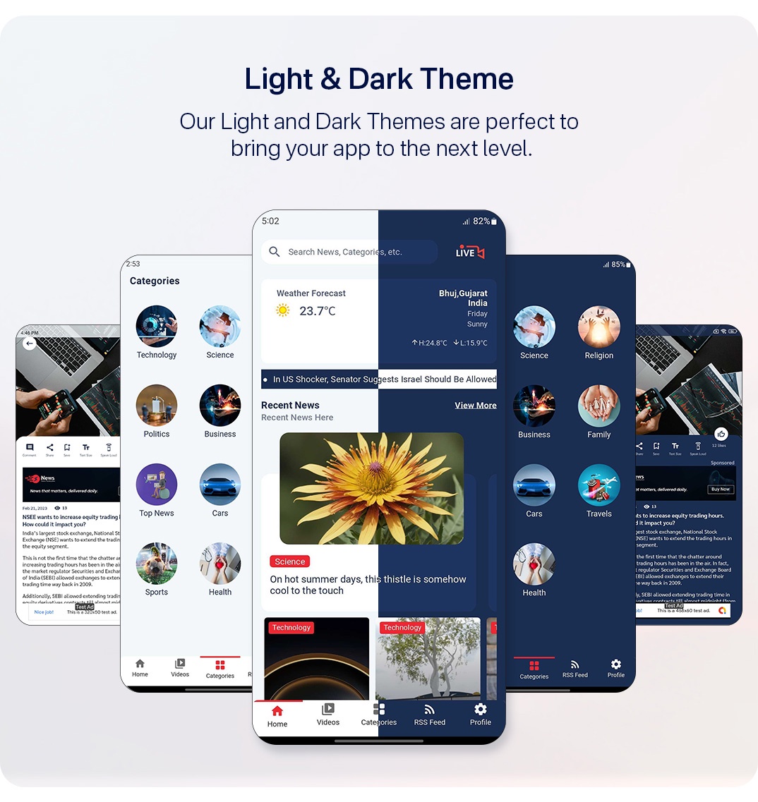 News App and Web -Flutter News App for Android and IOS App | News Website with Admin panel - 12