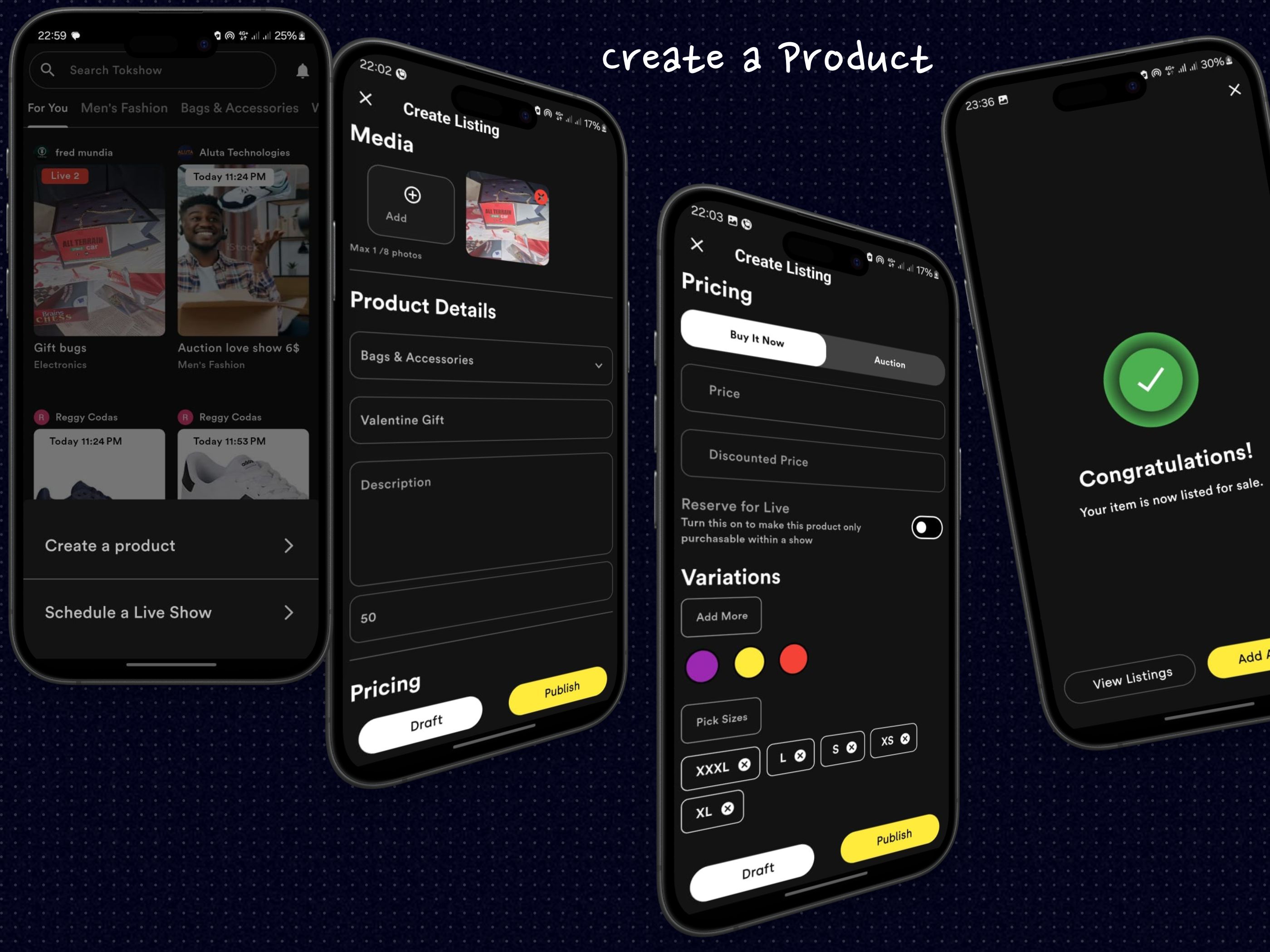 E-commerce  Live Shopping and Auction - TokShop - whatnot clone - 9