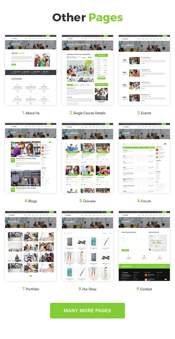 EduVision - Education WordPress Theme