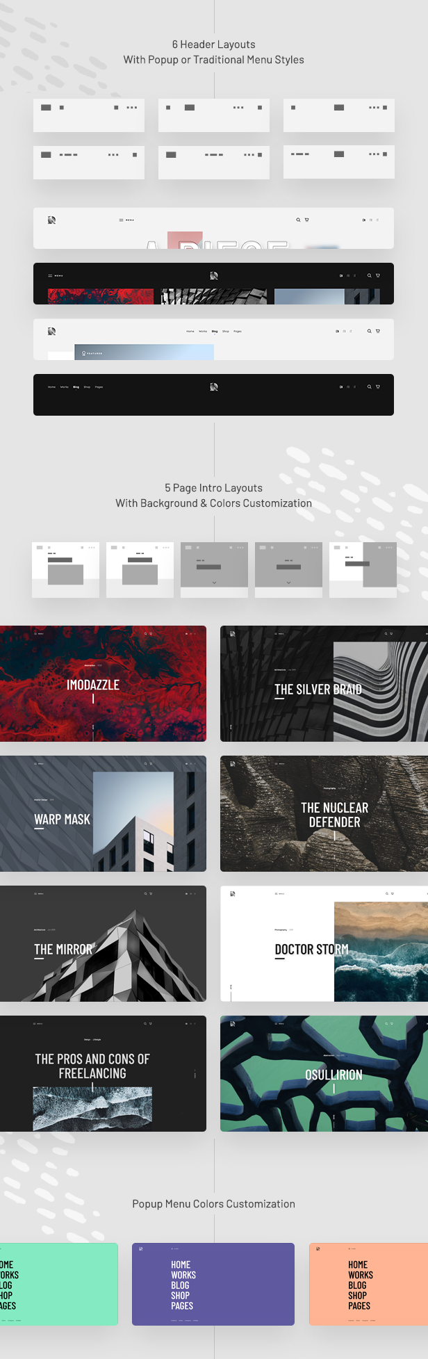 Rouben - Creative Portfolio / Photography WordPress Theme - 7