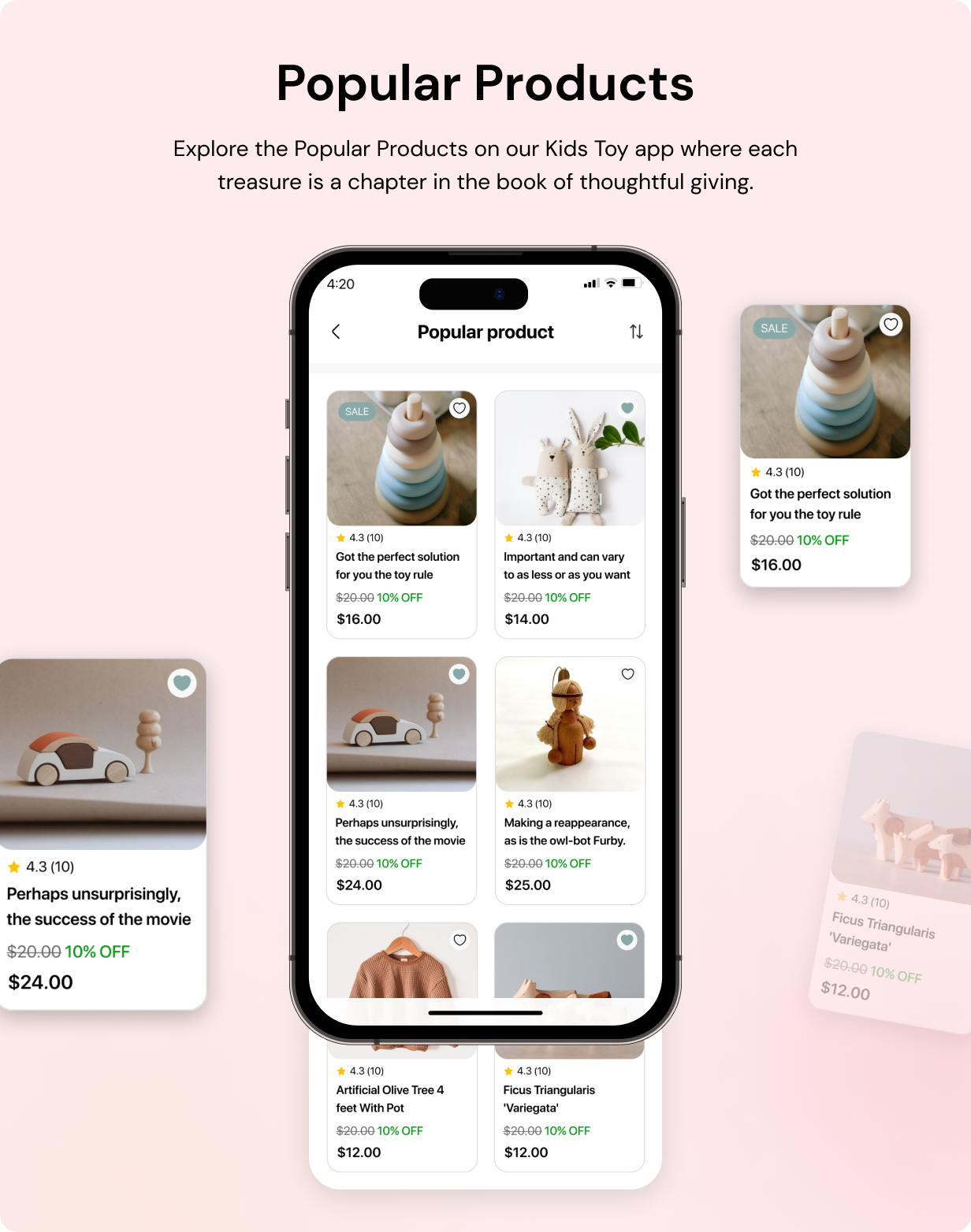 Kids Toys Shop App - E-commerce Store app in Flutter 3.x (Android, iOS) with WooCommerce Full App - 12