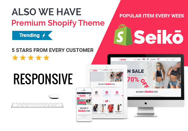 Seiko - Shopify Theme