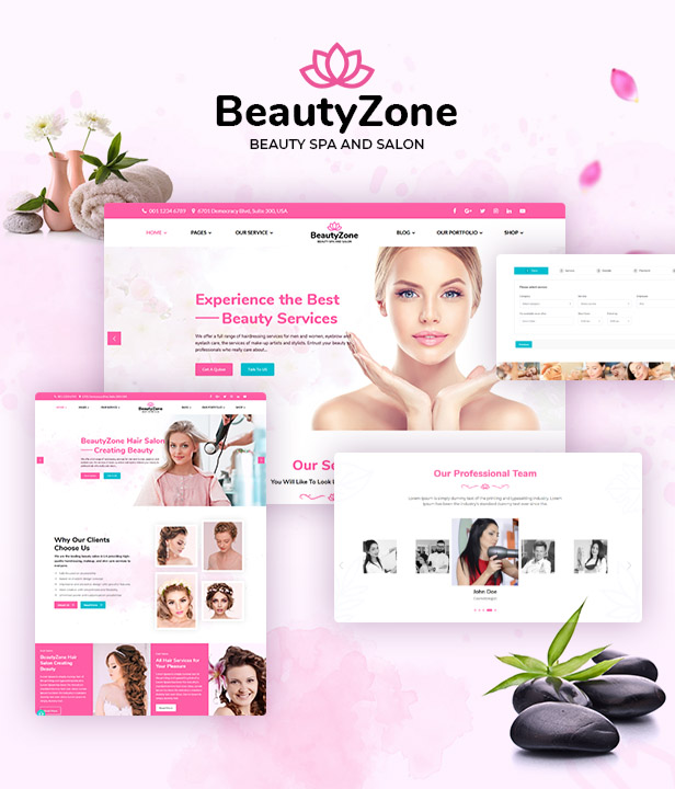 BeautyZone : Beauty Spa Salon HTML Template 