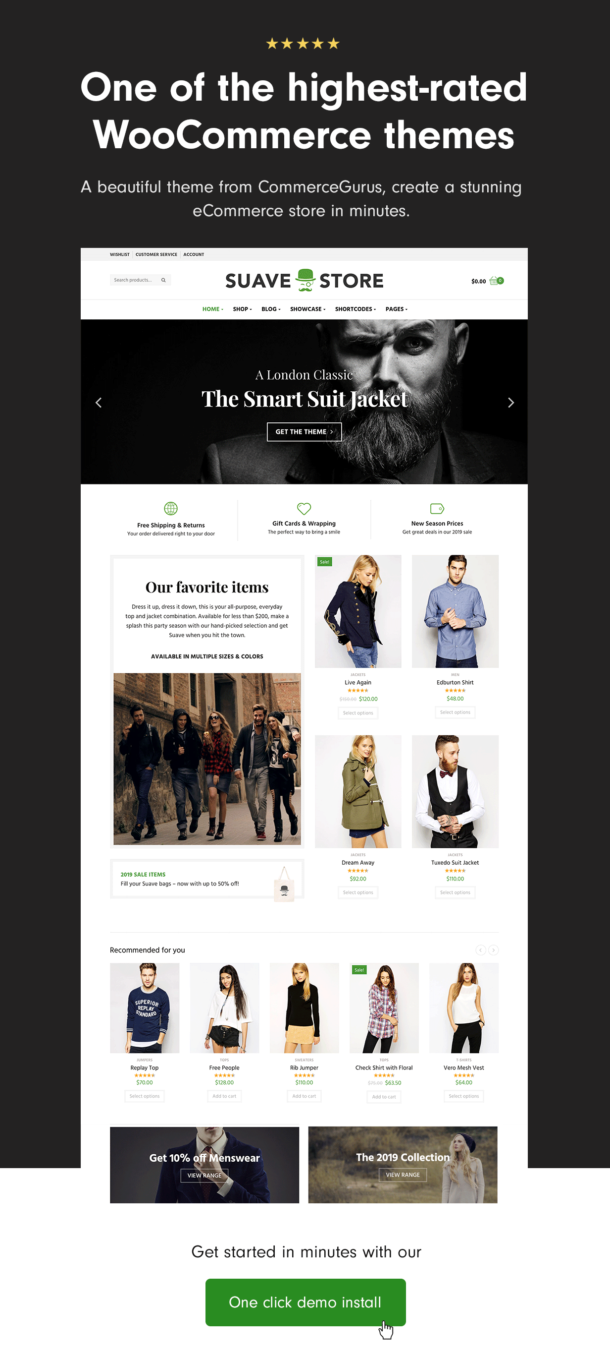 Fantastic WooCommerce theme