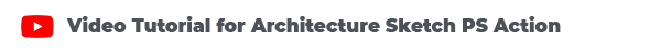 video tutorial architecture sketch photoshop action