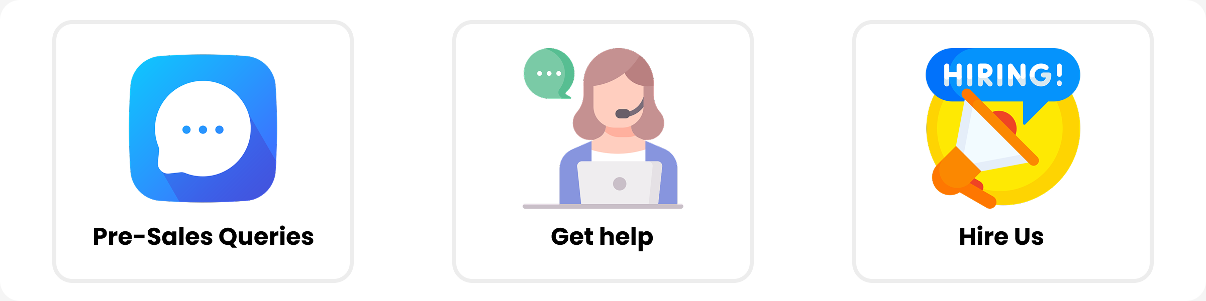 Get Help via WhatsApp