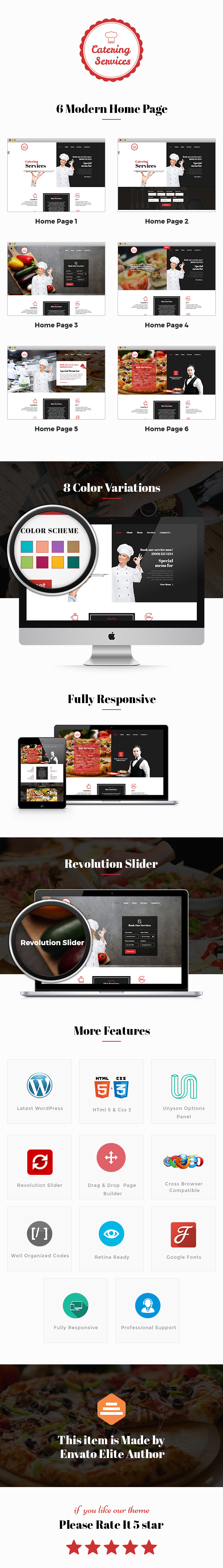 Catering WordPress Theme - 2