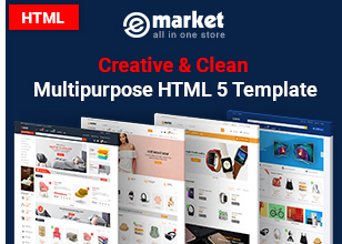 eMarket - Multipurpose MarketPlace OpenCart 4 Theme (38+ Homepages & Mobile Layouts Included)
