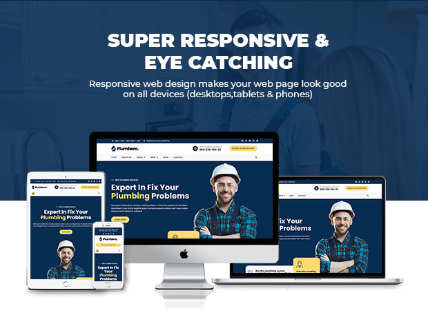 plumbero html responsive