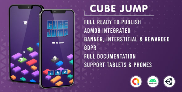 cube stack banner