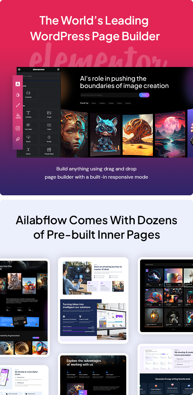 AI Agencies & Tech Businesses WordPress Theme