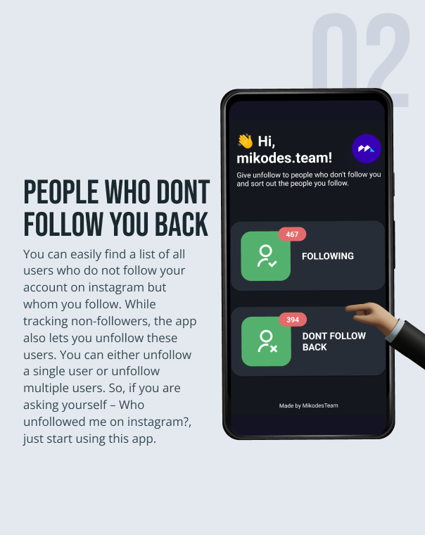 Unfollower PRO 2022 - Android App - 6