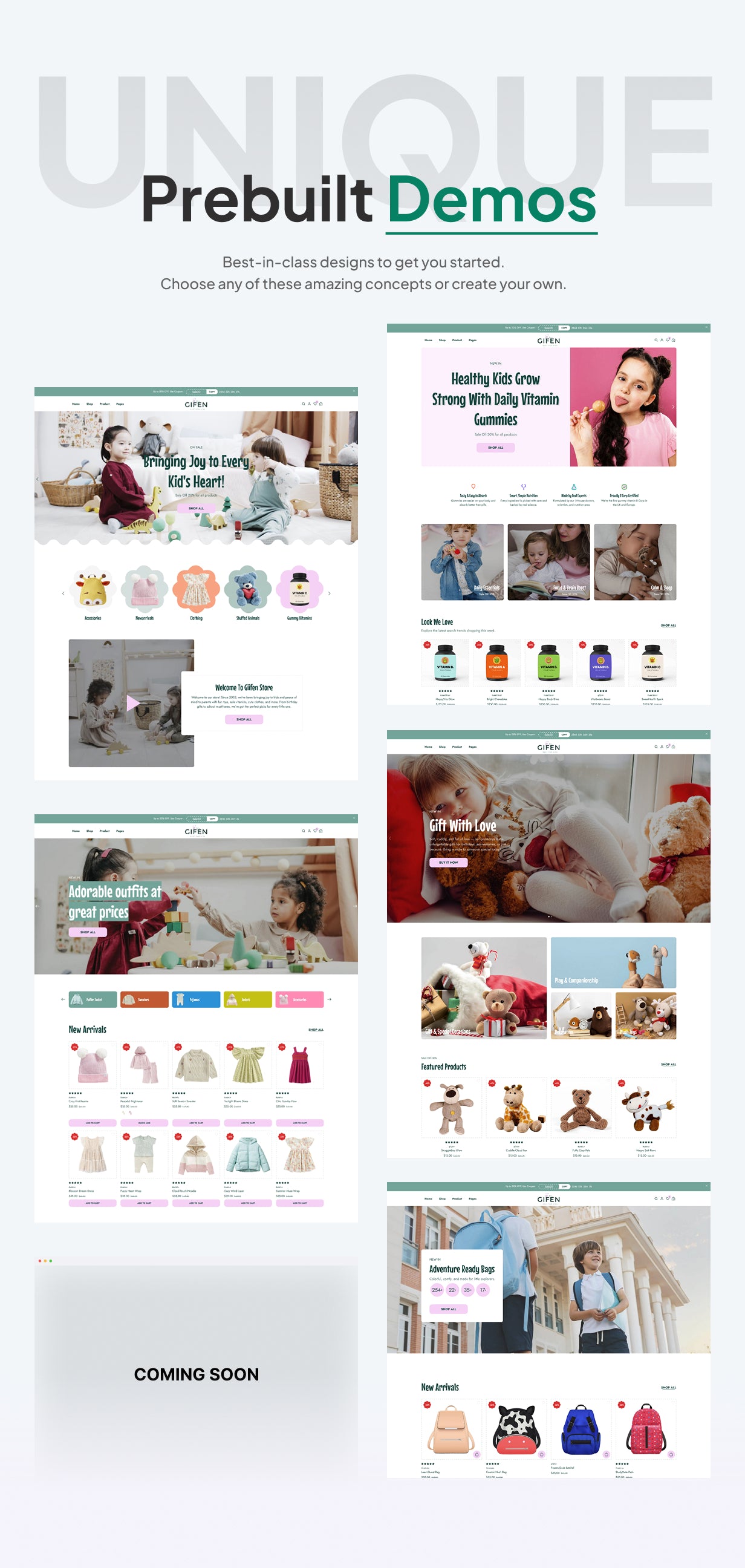 Gifen | Baby Shop and Kids Store Shopify Theme OS 2.0