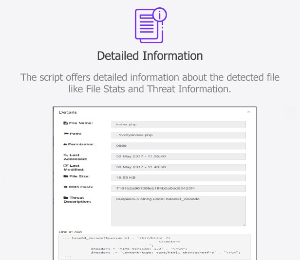 Malware Scanner - Malicious Code Detector - 3