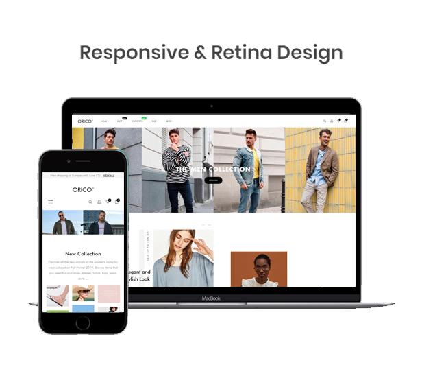 Responsive Design & Supports All Devices
