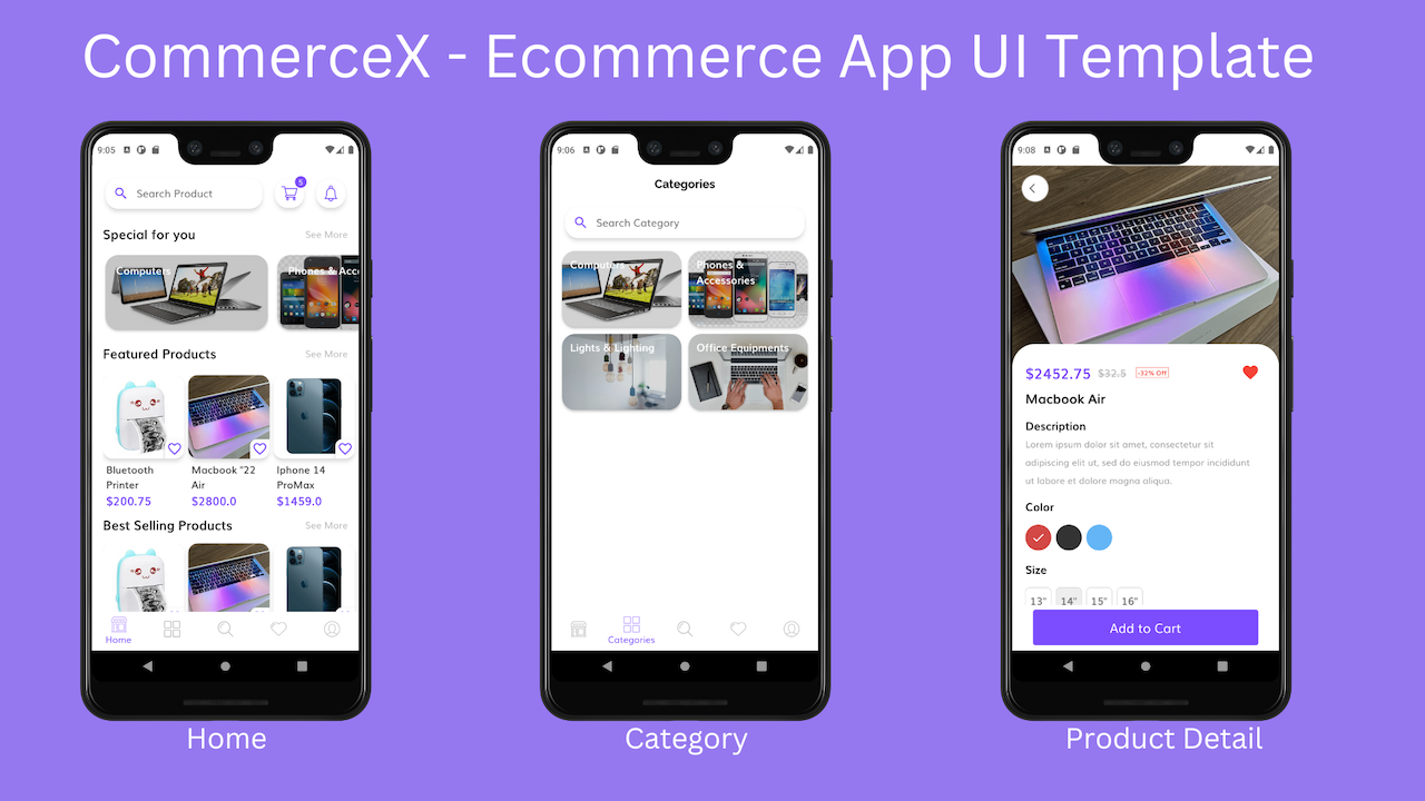 Commerce App - Flutter Ecommerce Template - 3