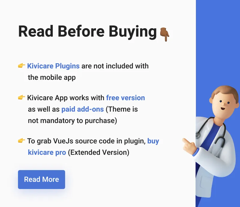KiviCare Flutter 3.x App - Clinic & Patient Management System - 2