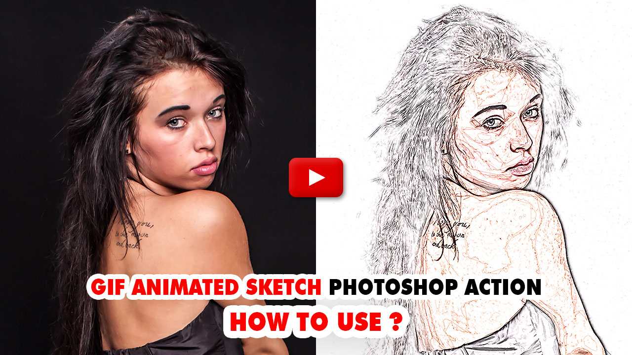 Gif Animated Sketch Photoshop Action - 24