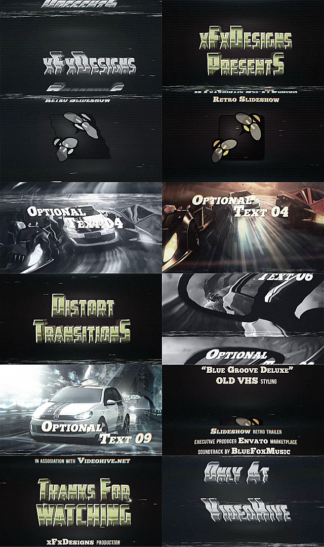 After effects Templates Old Vhs