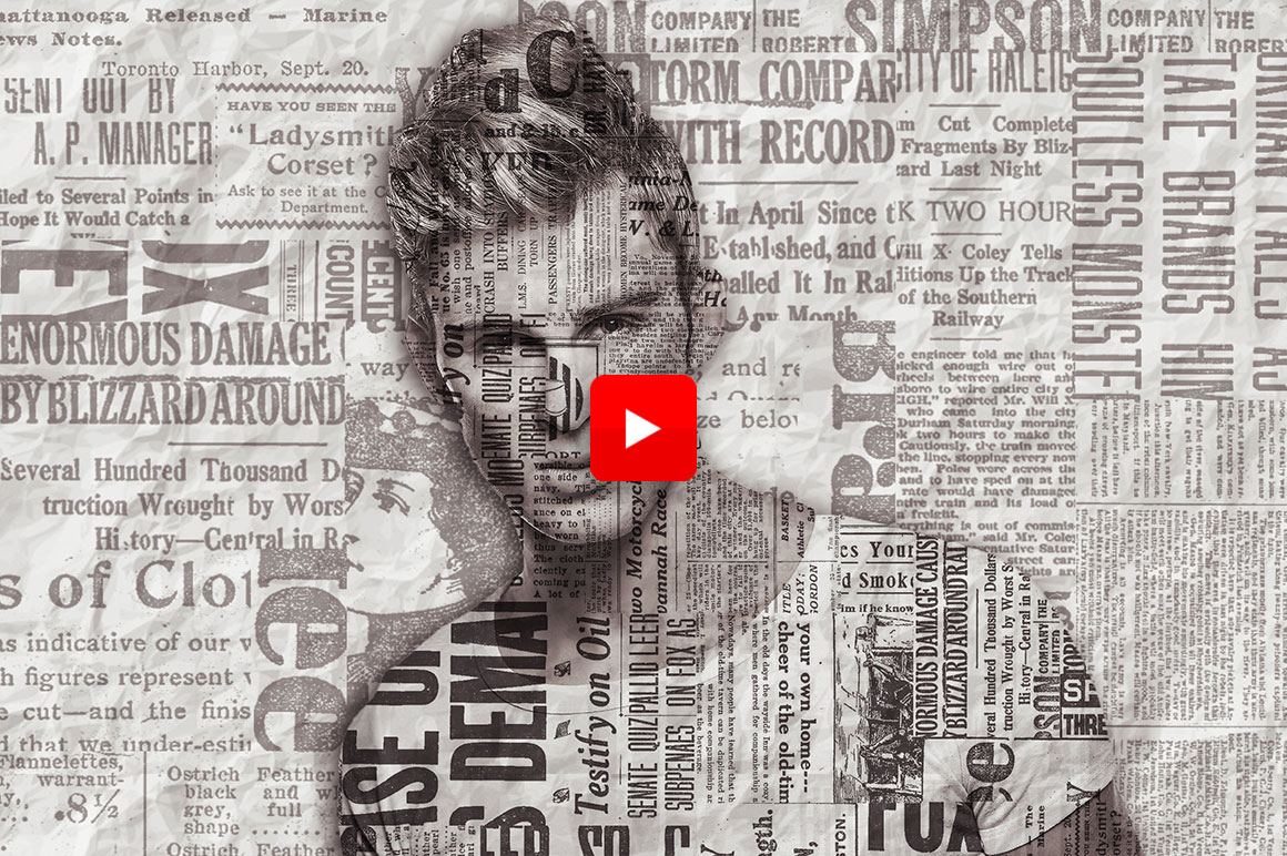 Paper Print Photoshop Action - 1