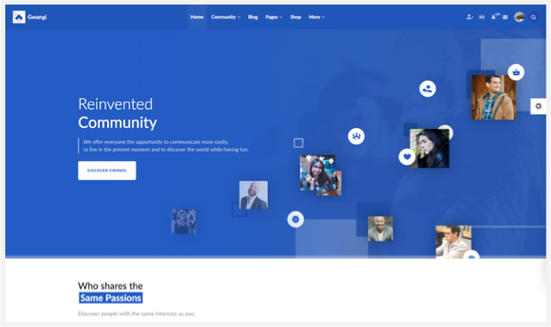 Gwangi - PRO Multi-Purpose Membership, Social Network & BuddyPress Community Theme - 11
