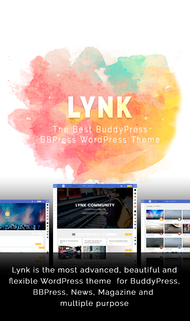 Lynk - Social Networking and Community WordPress Theme by javothemes Lynk - Social Networking and Community WordPress Theme - 웹