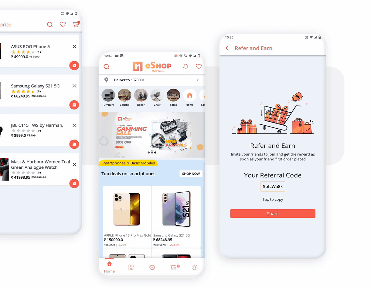 eShop - Flutter Multi Vendor eCommerce Full App - 25