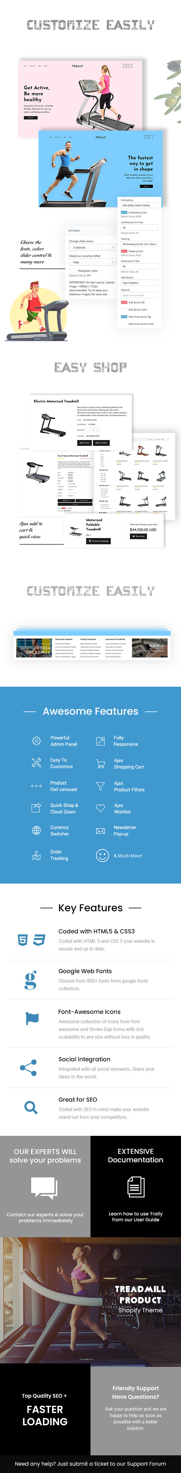 Trally - Threadmill Store Shopify Theme - 1