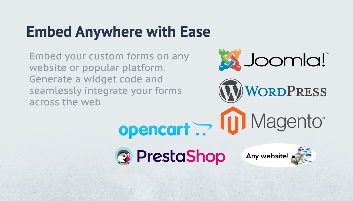 form embedding