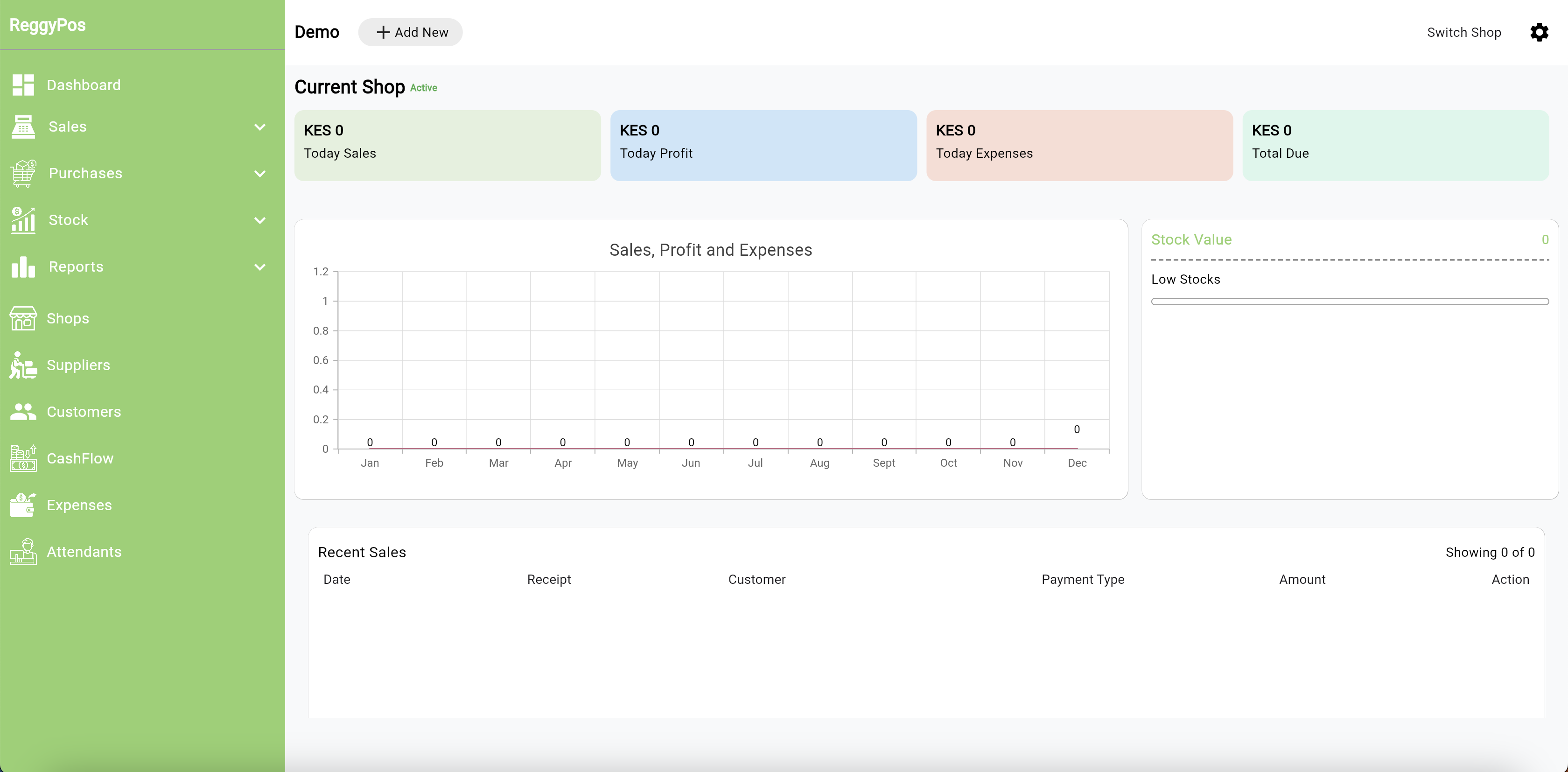 POS - ReggyPOS SAAS Desktop & Web Version - 1