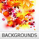 red autumn leaves backgrounds
