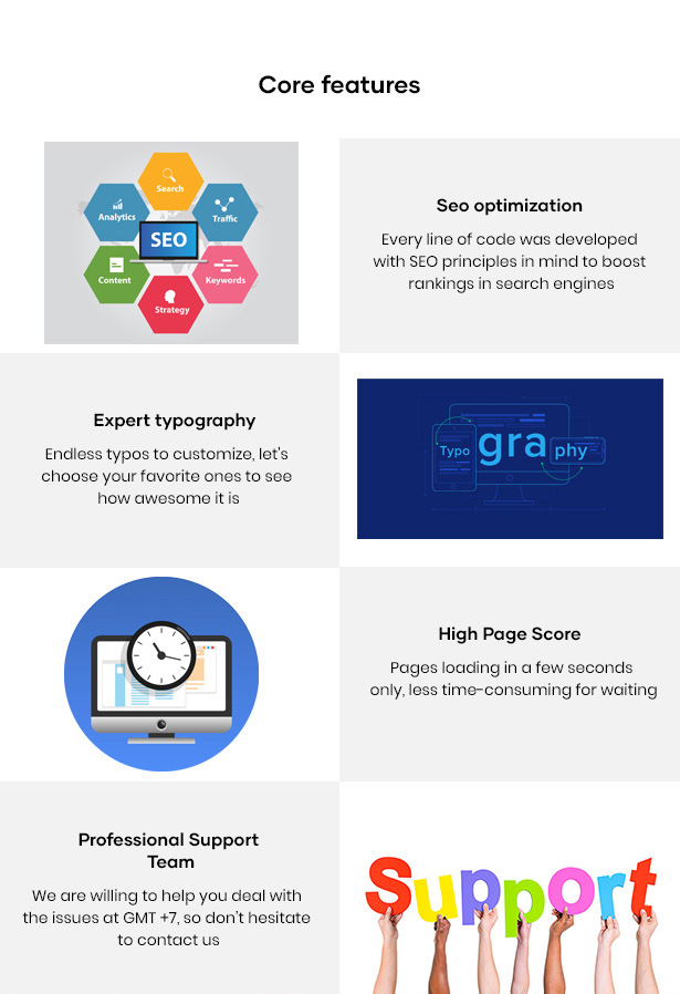 Erios Hotel WordPress Theme Dynamic Features for Site development