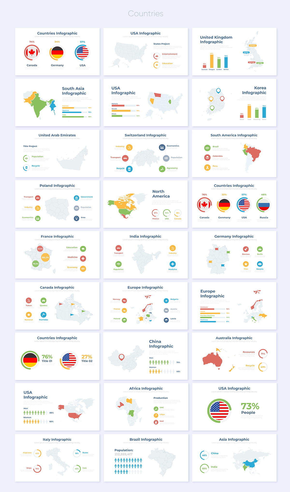 Infopix - Infographics Pack - 43