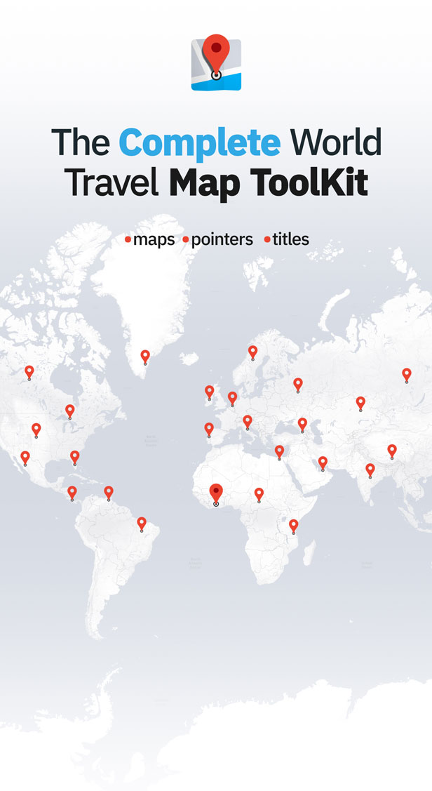 The Complete World Travel Map ToolKit - 1