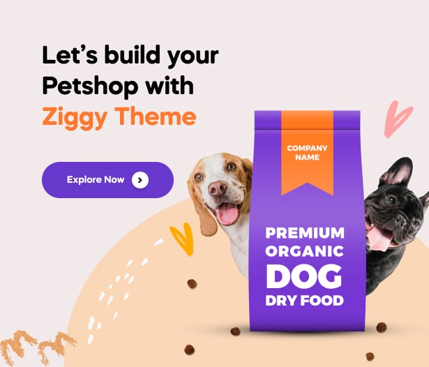 Ziggy Pet Shop WordPress Theme