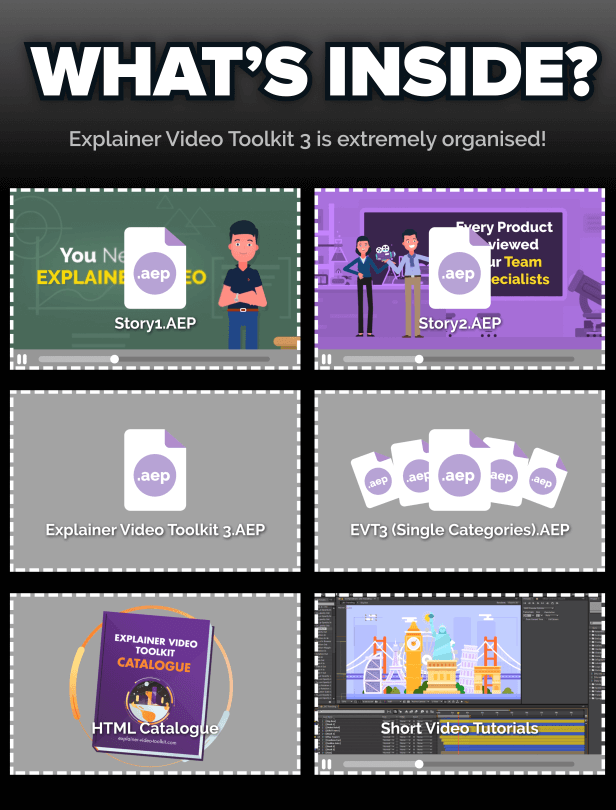 Explainer Video Toolkit 3 (Update 3.5) 18812448 - Free After Effects Templates