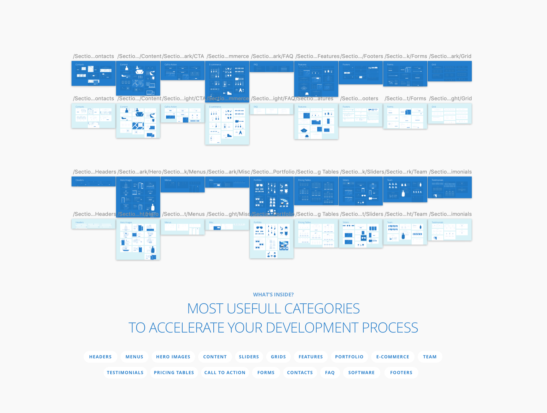 Protogonist 4 Wireframe Kit – Ultimate Wireframe Kit for your next Landing Page - 6