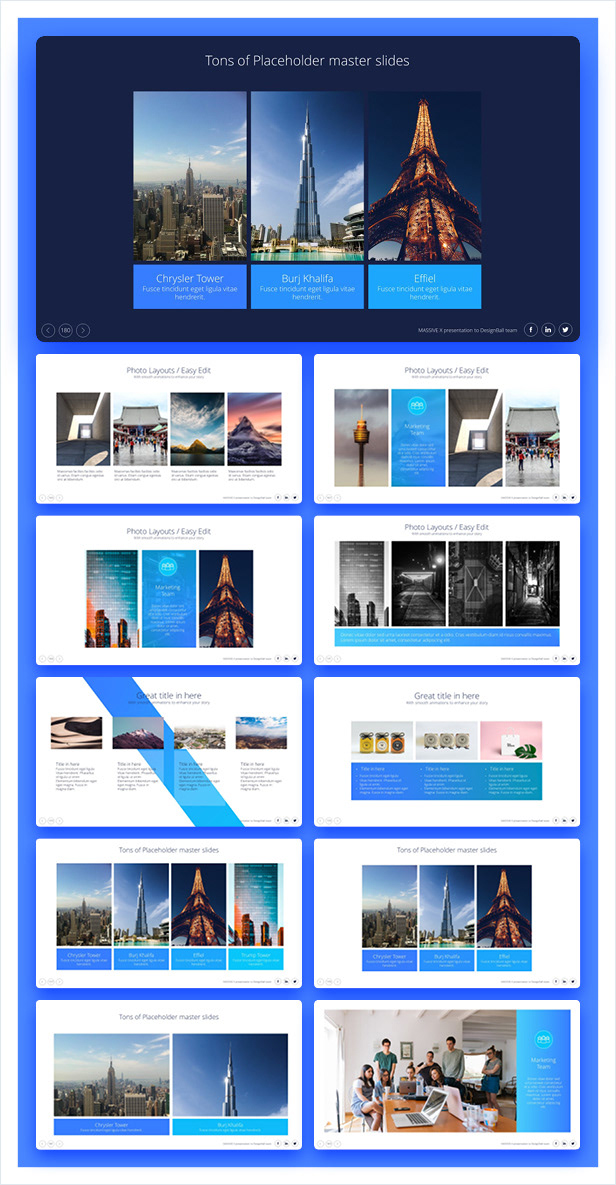 Massive X Presentation Template